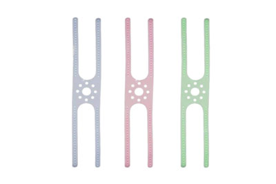 Presilha de silicone adulto rosa